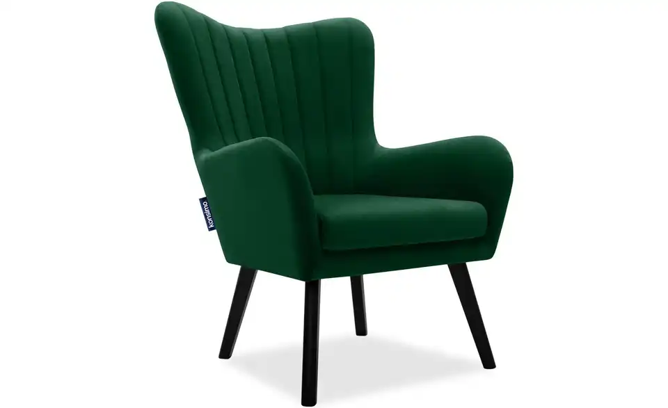 KONSIMO Sessel Gadi BHL 76|100|78 cm, Velours