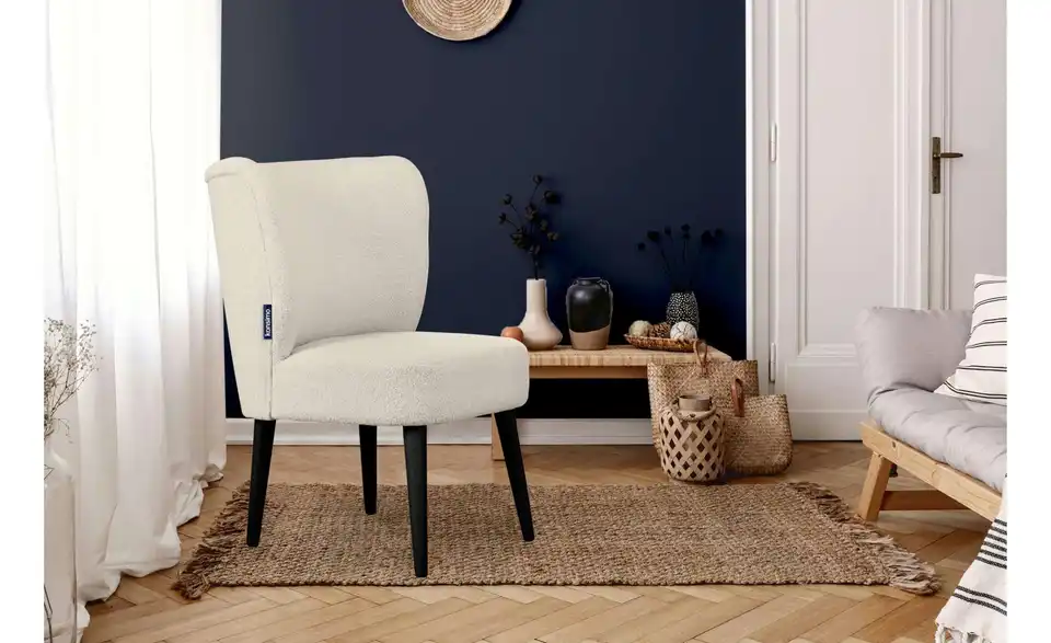 KONSIMO Sessel Appa BHL 63|89|65 cm, Boucléstoff