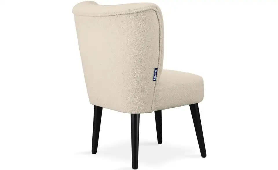 KONSIMO Sessel Appa BHL 63|89|65 cm, Boucléstoff