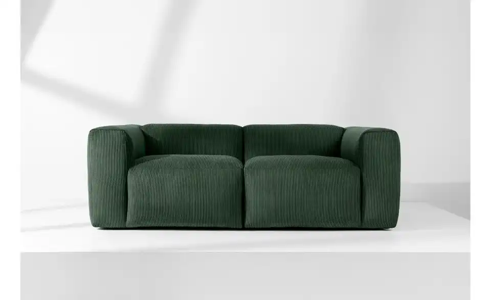 KONSIMO Einzelsofa Buffo BHL 210|73|96 cm, Cordstoff