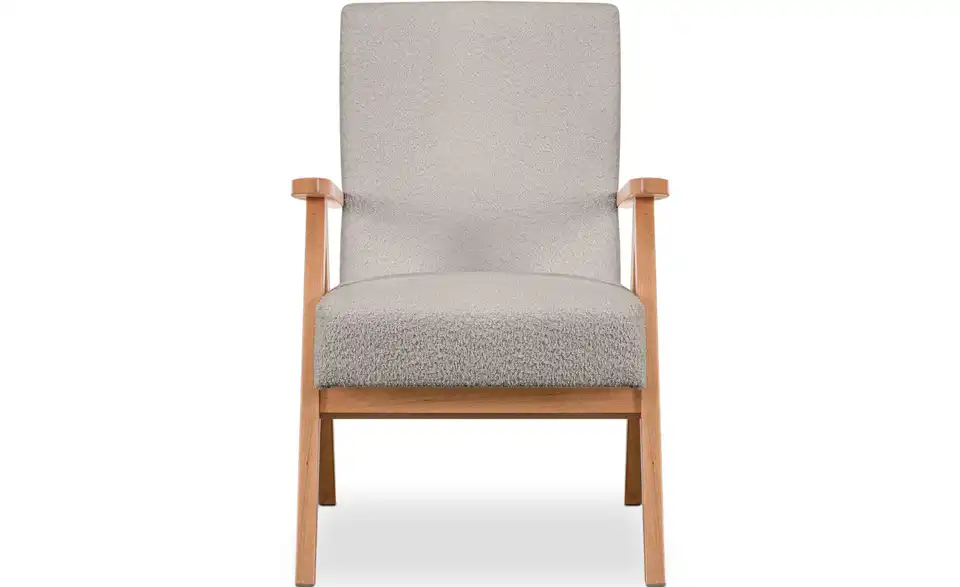 KONSIMO Sessel Naset BHL 60|90|75 cm, Boucléstoff