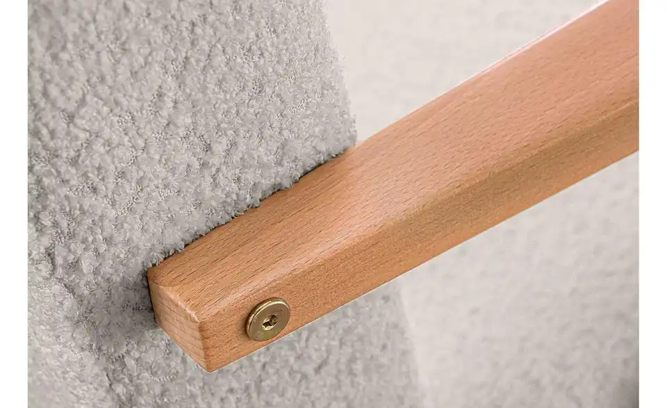 KONSIMO Sessel Naset BHL 60|90|75 cm, Boucléstoff