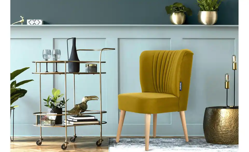 KONSIMO Sessel Duco BHL 63|89|65 cm, Velours