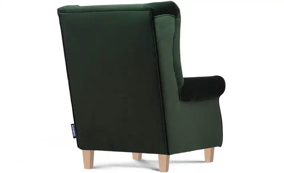 KONSIMO Ohrensessel Miles BHL 82|105|97 cm, Velours