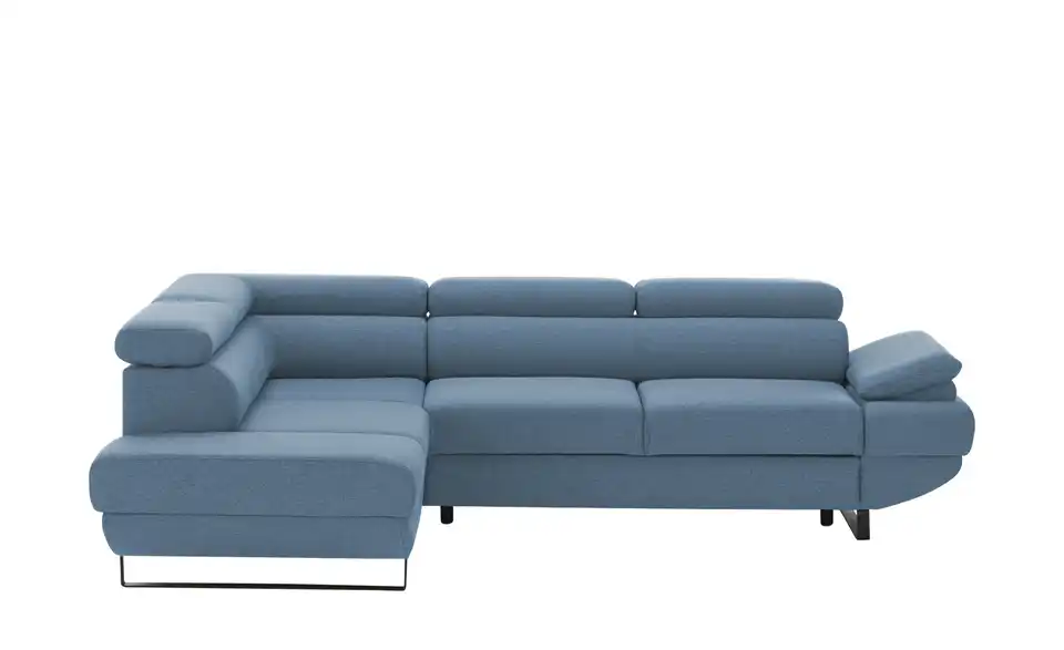 switch Ecksofa Gio BHT 263|88|200 cm, Flachgewebe fein