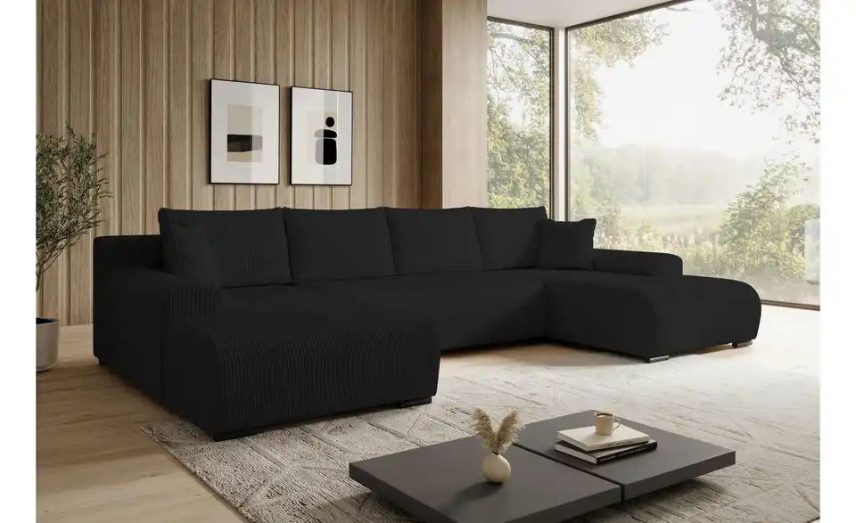 Wohnlandschaft Nelly BHL 349|85|185 cm, Cordstoff