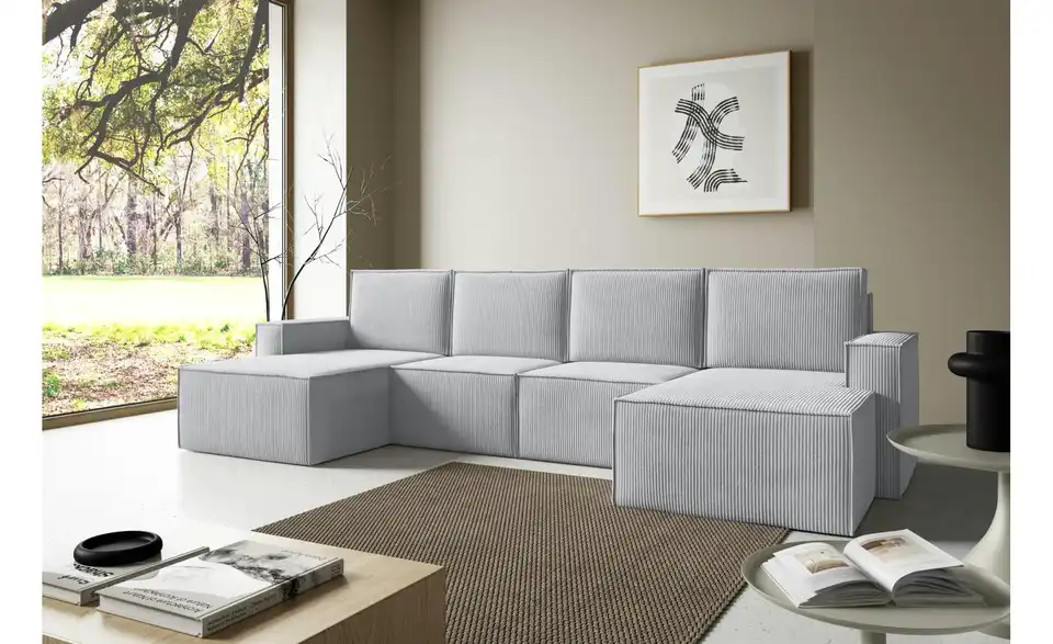 Wohnlandschaft Orto BHL 320|93|142 cm, Velours Wohnlandschaft Orto BHL 320|93|142 cm, Velours