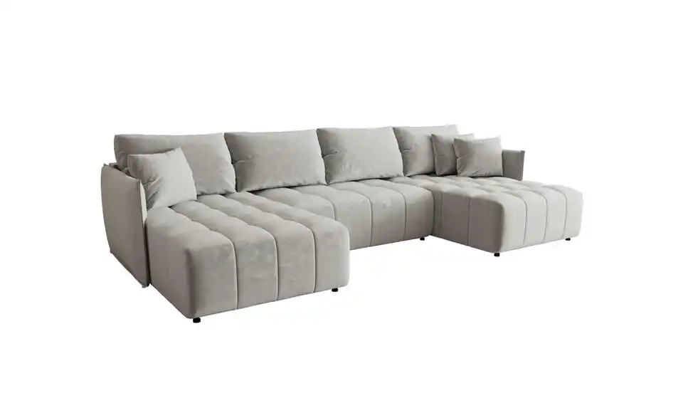 Wohnlandschaft Onil BHL 349|85|185 cm, Velours