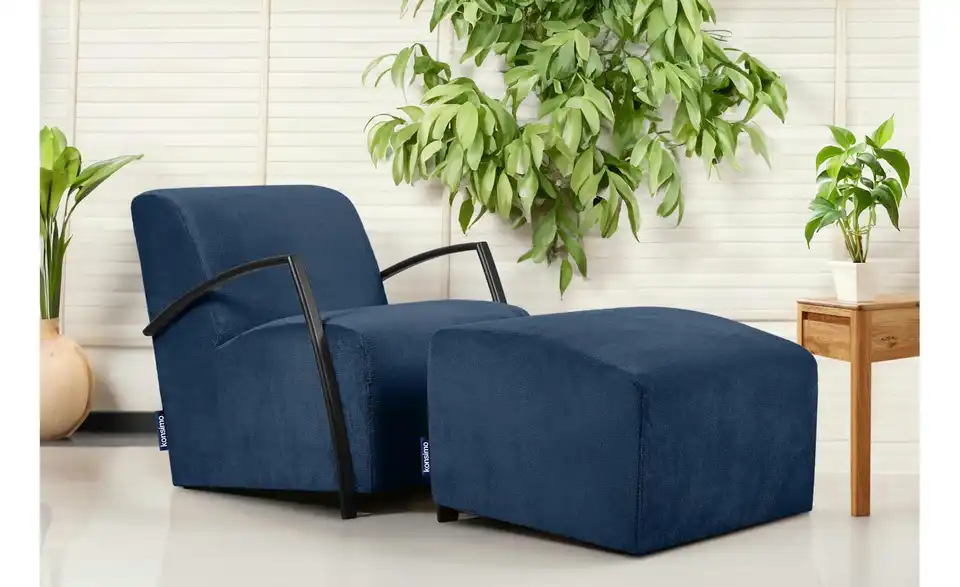 KONSIMO Sessel Caro BHL 67|76|82 cm, Webstoff