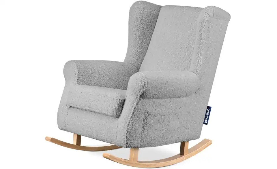 KONSIMO Schaukelsessel Tules BHL 80|110|105 cm, Boucléstoff