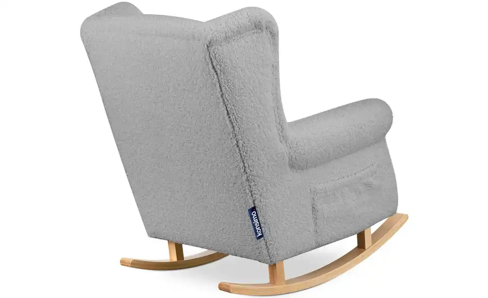 KONSIMO Schaukelsessel Tules BHL 80|110|105 cm, Boucléstoff