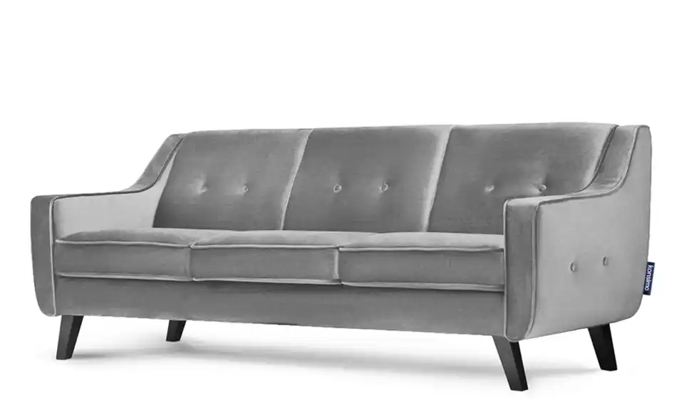 KONSIMO Einzelsofa Terso BHL 206|81|89 cm, Velours