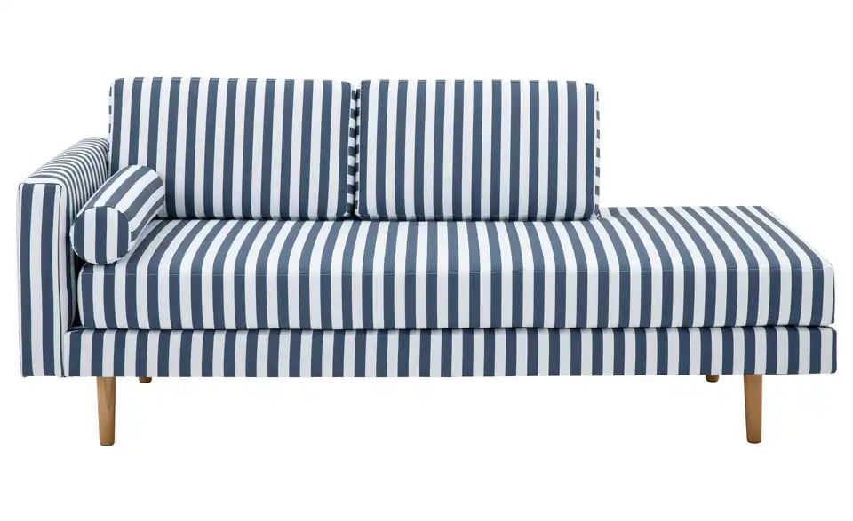 Max Winzer Recamiere Ivo BHL 190|81|87 cm, Flachgewebe