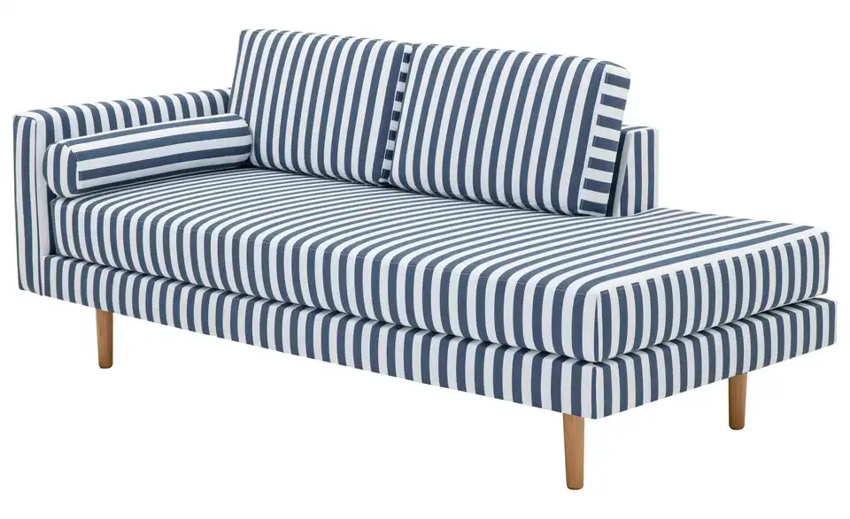 Max Winzer Recamiere Ivo BHL 190|81|87 cm, Flachgewebe