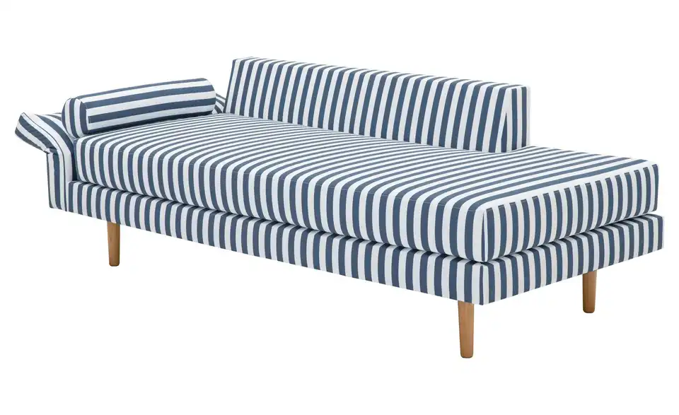 Max Winzer Recamiere Ivo BHL 190|81|87 cm, Flachgewebe