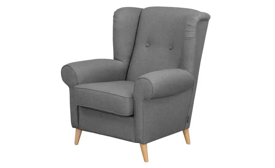 Max Winzer Sessel Anton BHL 88|99|94 cm, Flachgewebe