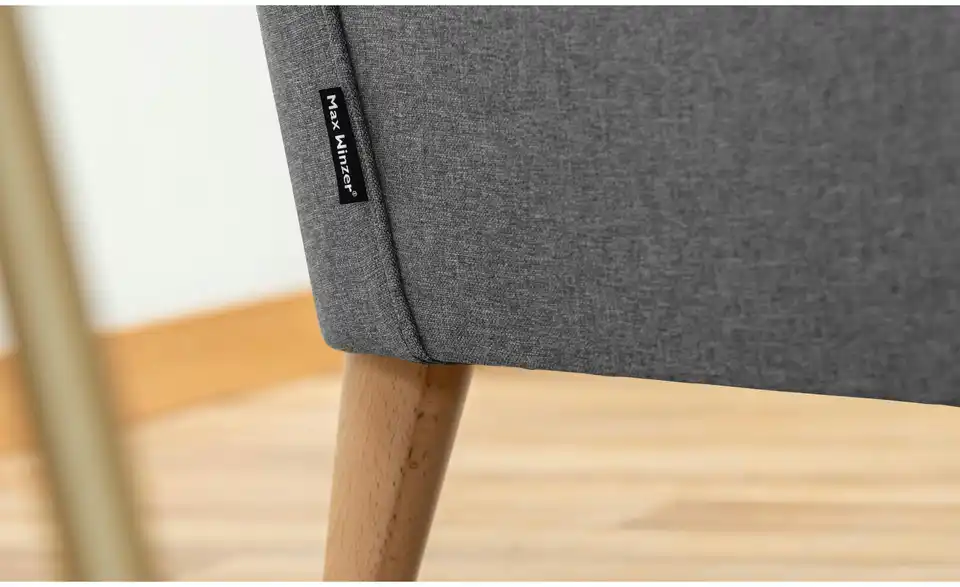 Max Winzer Sessel Anton BHL 88|99|94 cm, Flachgewebe