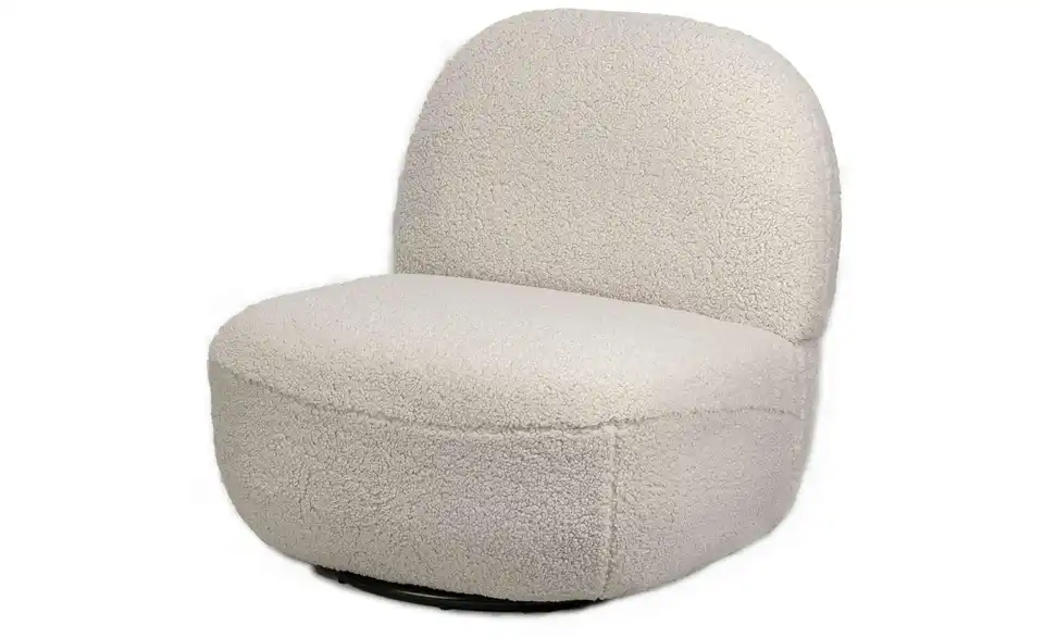 Sessel Kampala BHL 71|75|68 cm, Boucléstoff