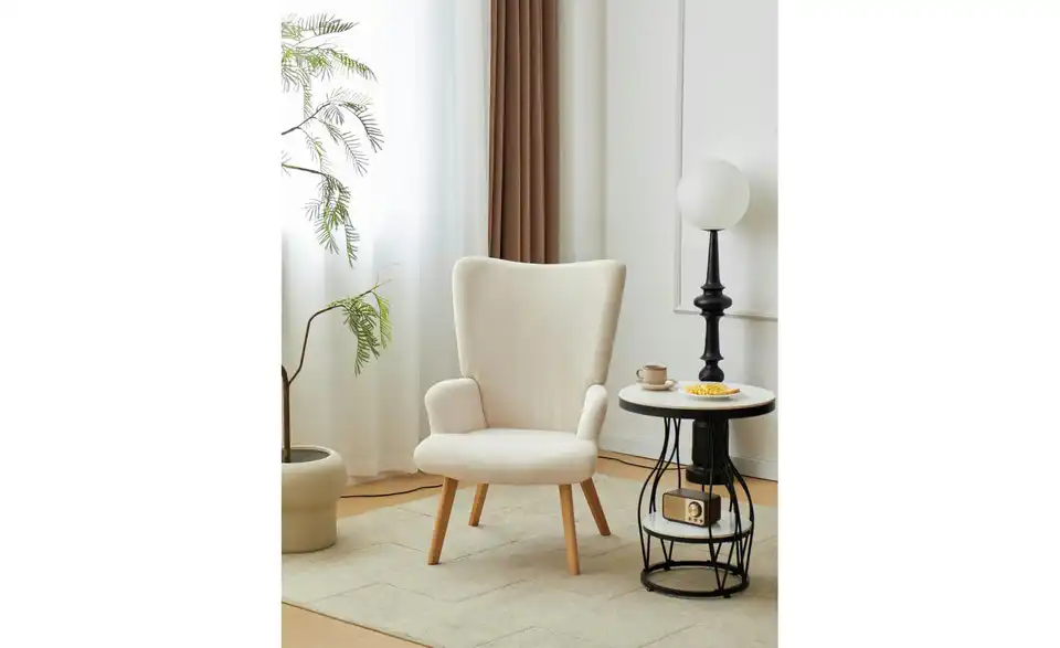 Sessel Malmo BHL 64|100|74 cm, Samt