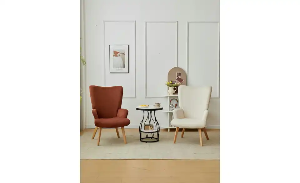 Sessel Malmo BHL 64|100|74 cm, Samt