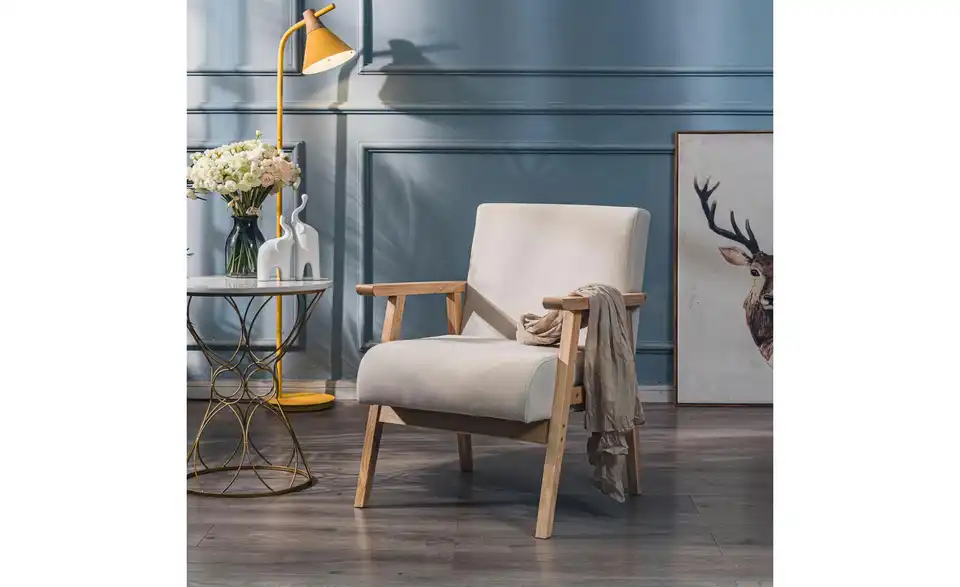 Sessel Louis BHL 60|76|70 cm, Samt