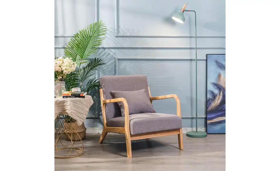 Sessel Ohama BHL 64|74|80 cm, Samt