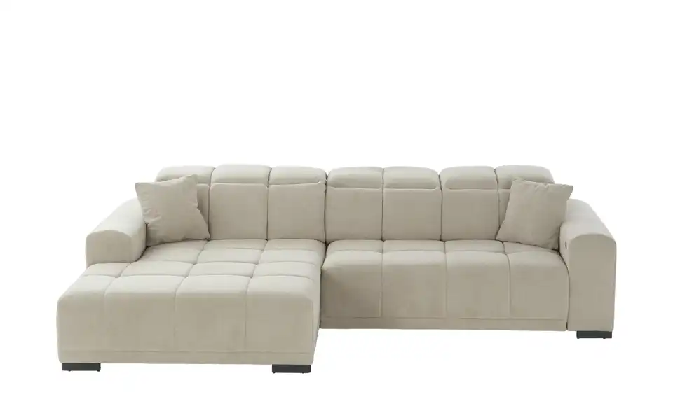 Ecksofa Master BHT 301|81|195 cm, Flachgewebe
