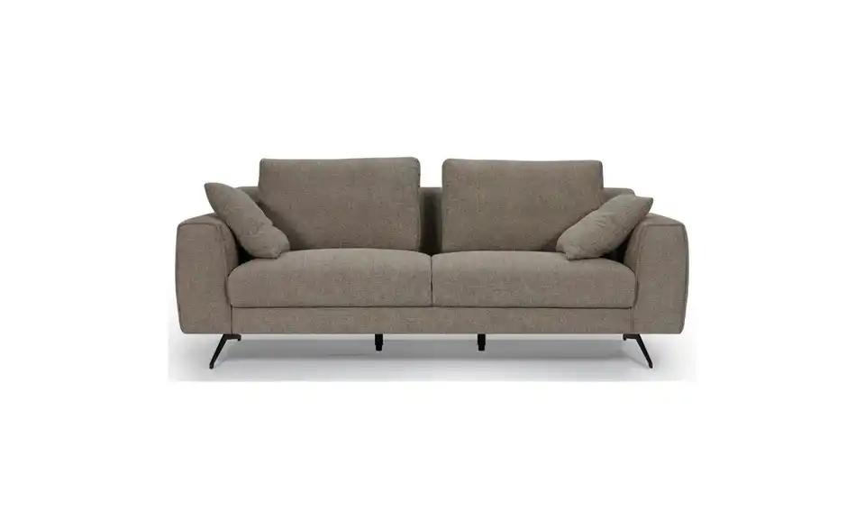 Furnhouse Einzelsofa Detroit BHL 217|84|92 cm, Boucléstoff