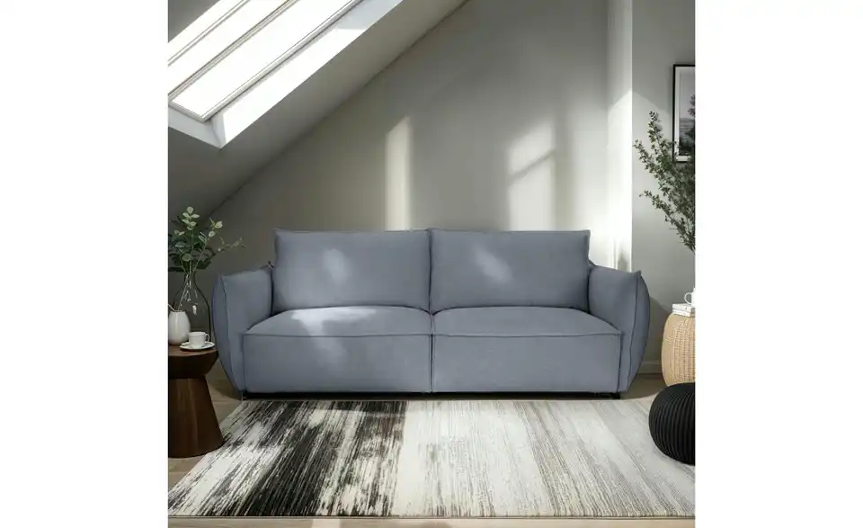 Furnhouse Einzelsofa Oslo BHL 220|81|88 cm, Chenille
