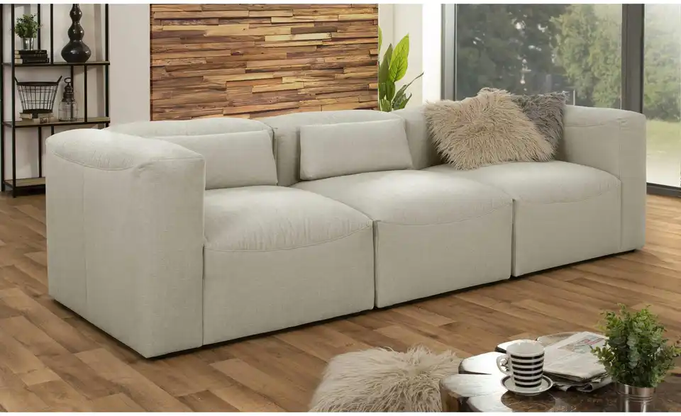 Max Winzer Einzelsofa modular Lena BHL 275|73|100 cm, Flachgewebe