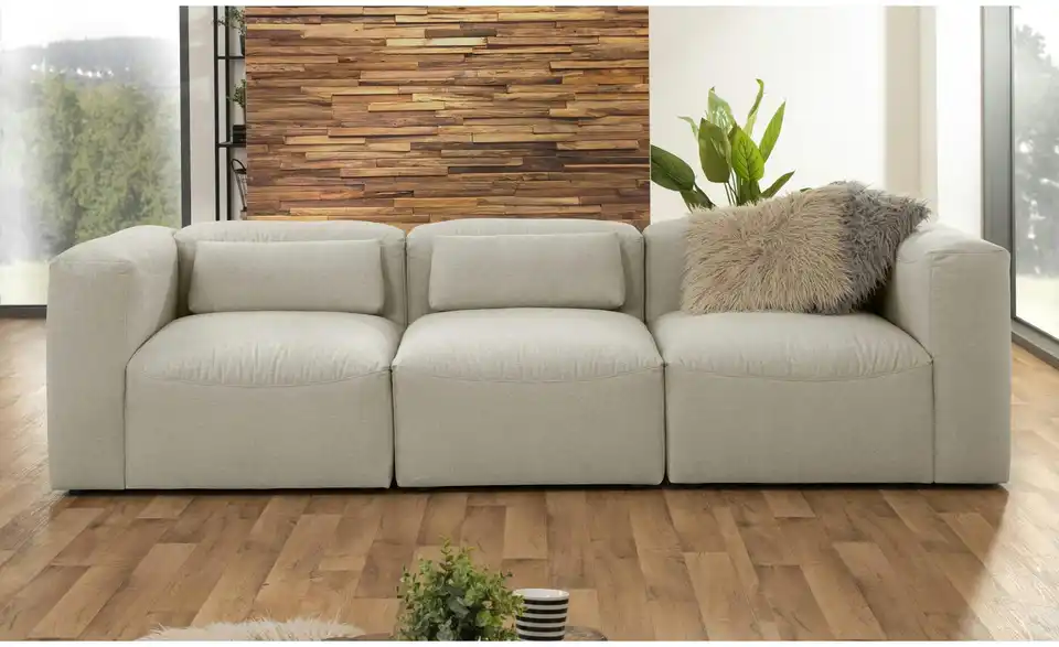 Max Winzer Einzelsofa modular Lena BHL 275|73|100 cm, Flachgewebe