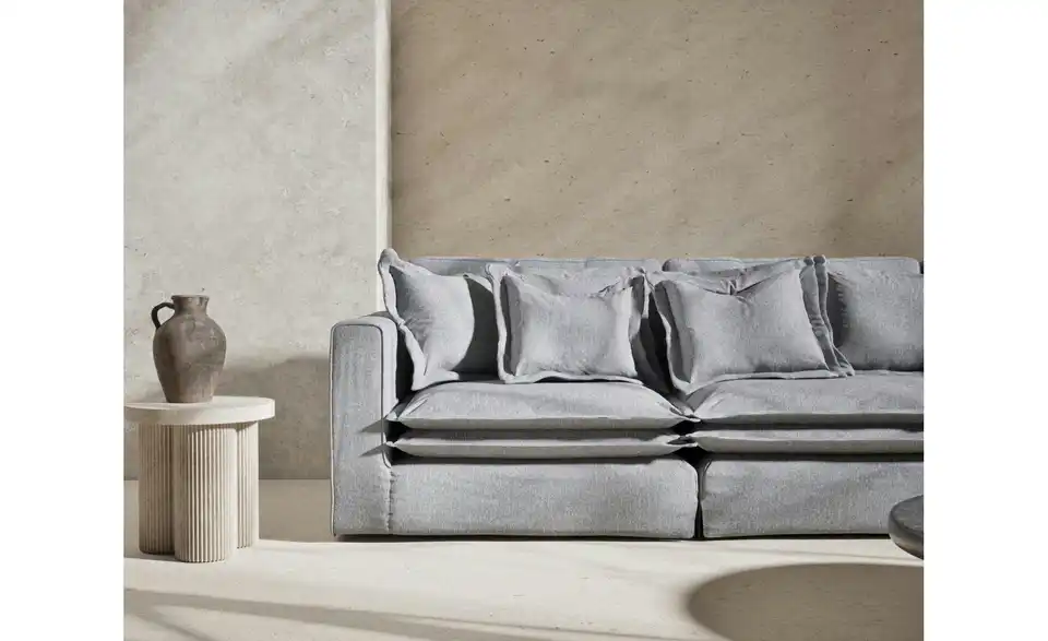 Einzelsofa Amalfi BHL 338|90|119 cm, Webstoff fein Einzelsofa Amalfi BHL 338|90|119 cm, Webstoff fein