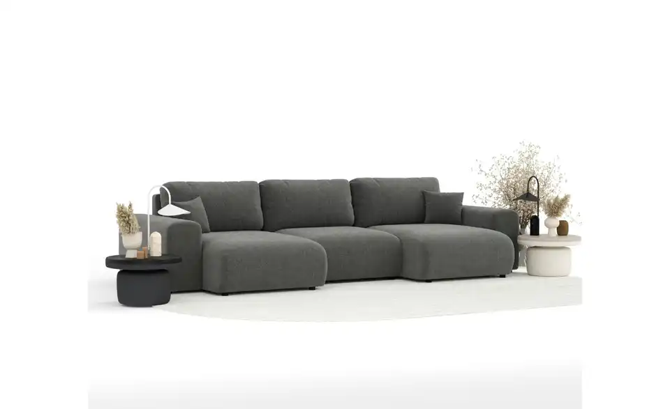 Wohnlandschaft Zanzibar BHL 325|79|144 cm, Chenille Wohnlandschaft Zanzibar BHL 325|79|144 cm, Chenille