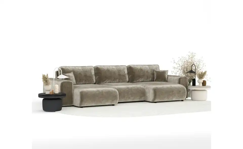 Wohnlandschaft Zanzibar BHL 325|79|144 cm, Chenille