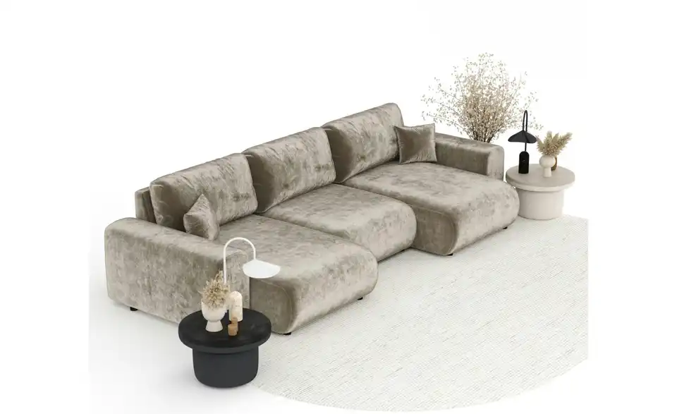 Wohnlandschaft Zanzibar BHL 325|79|144 cm, Chenille