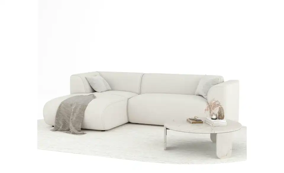Ecksofa Melani BHL 256|69|162 cm, Chenille