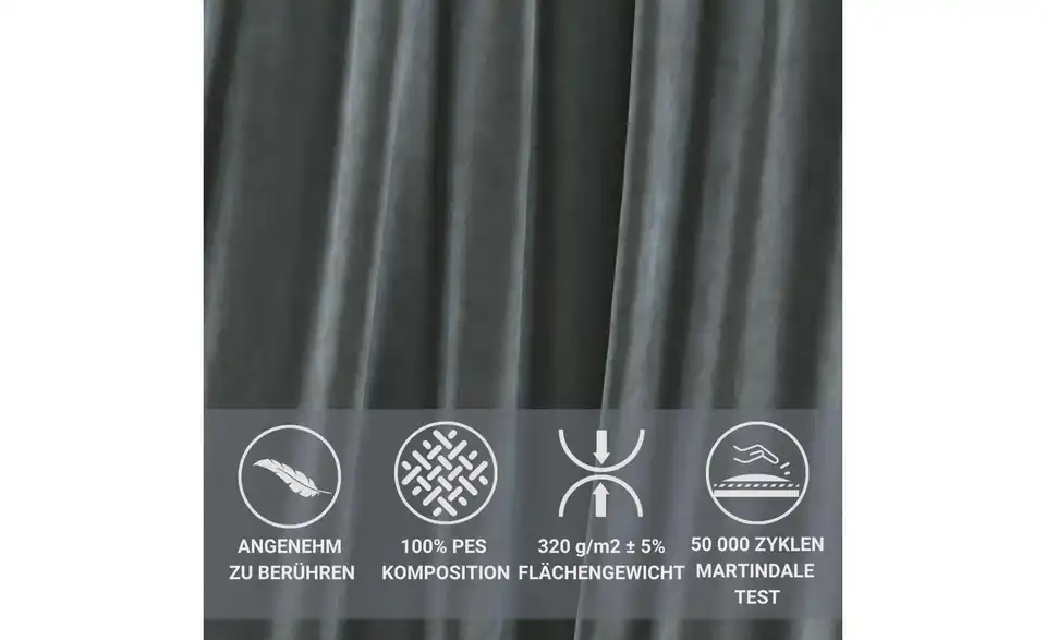 Ecksofa Melani BHL 256|69|162 cm, Velours