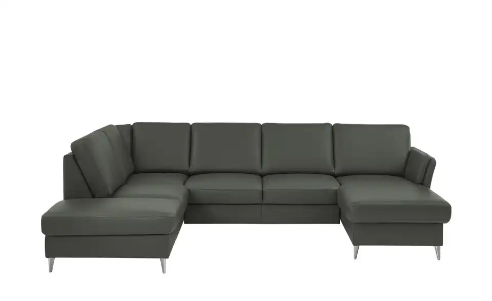 meinSofa Wohnlandschaft Veit BHT 305|90|200 cm, Leder