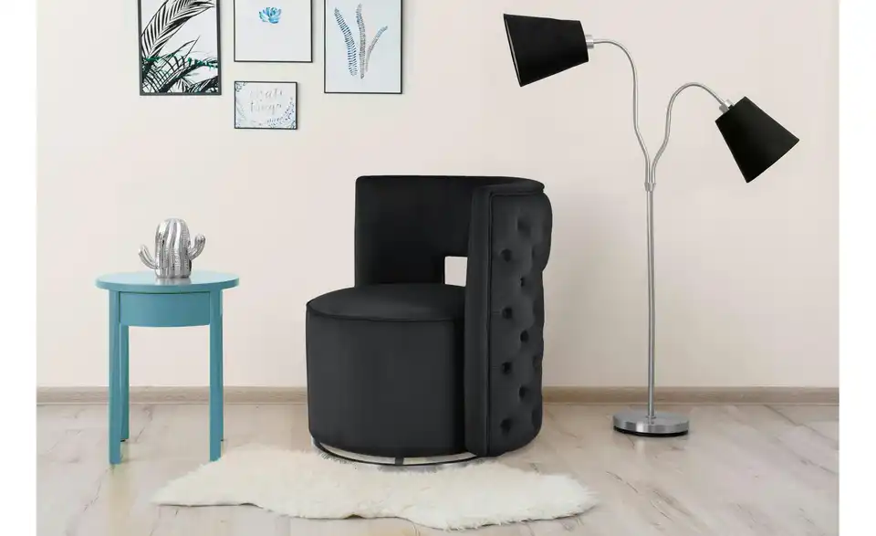 Kayoom Sessel BHL 74|77,5|66,5 cm, Mikrofaser Kayoom Sessel BHL 74|77,5|66,5 cm, Mikrofaser