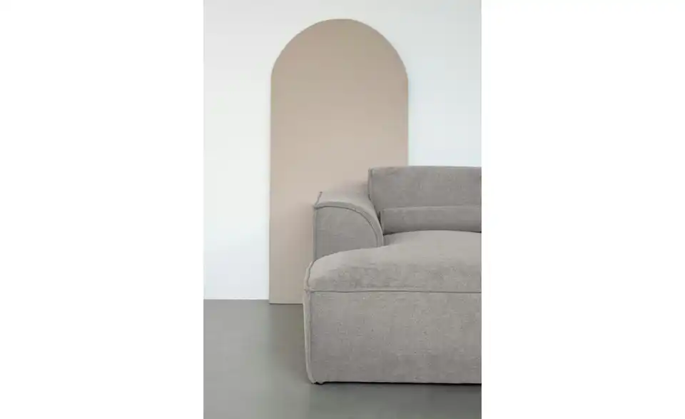 Miuform Ecksofa modular Flex Felix BHL 340|70|154 cm, Chenille