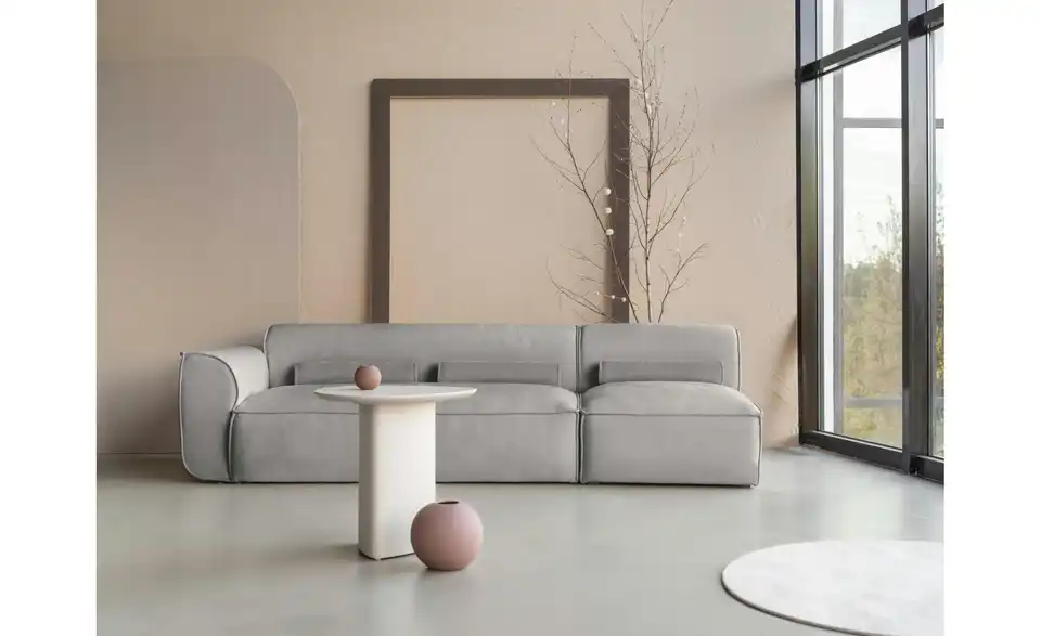 Miuform Einzelsofa modular Flex Felix BHL 248|70|96 cm, Chenille