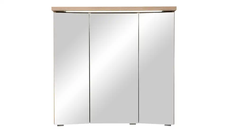 calmo2go Spiegelschrank 3-türig Juba BHT 75|70|20 cm