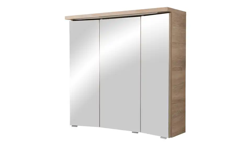 calmo2go Spiegelschrank 3-türig Juba BHT 75|70|20 cm