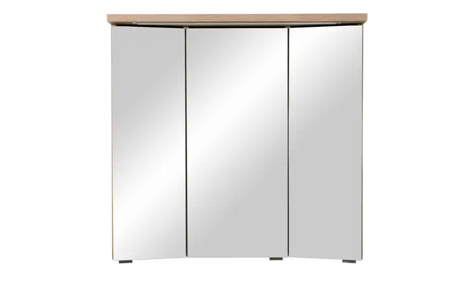 calmo2go Spiegelschrank 3-türig Juba BHT 75|70|20 cm
