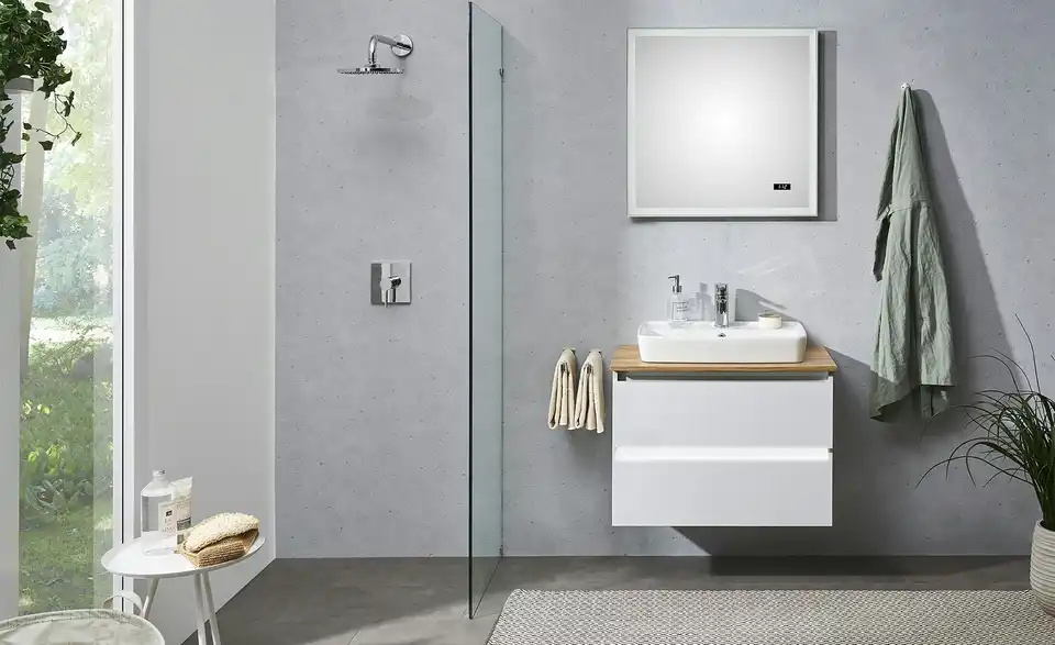 Badspiegel Sandsee BHT 70|70|3 cm